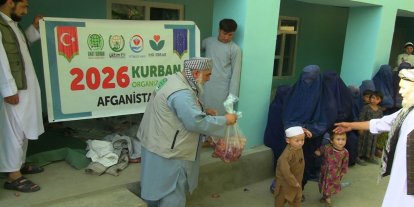 Dört kuruluşun yardımları Afganistan’da umut oldu