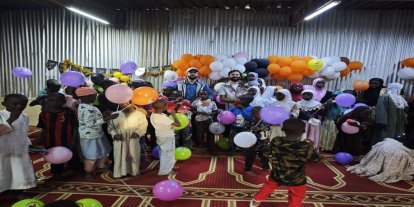 Kenya'da yetimlerin yüzü Yetimler Vakfı ile güldü