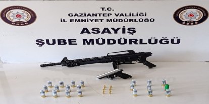 Gaziantep'te bir araca silahla ateş eden şüpheli yakalandı