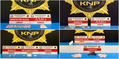 Kahramanmaraş'ta uyuşturucu operasyonu: 6 tutuklama