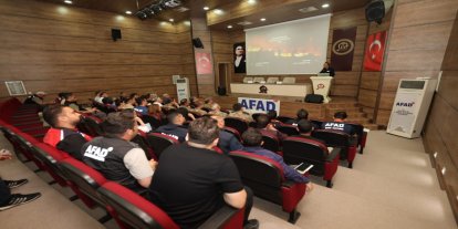 Siirt’te orman yangınlarına karşı koordinasyon eğitimi düzenlendi