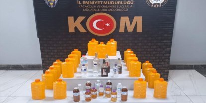 Uşak'ta metil alkol operasyonu: 3 şüpheli adliyeye sevk edildi