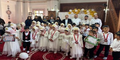Malatya'da miniklerin Kur'an'a geçiş sevinci
