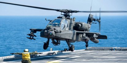 ABD'nin Hürmüz Boğazı yakınında Apache helikopteri düştü