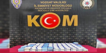 Yozgat’ta operasyon: 2 bin 362 yurt dışı menşeli SIM kart ele geçirildi