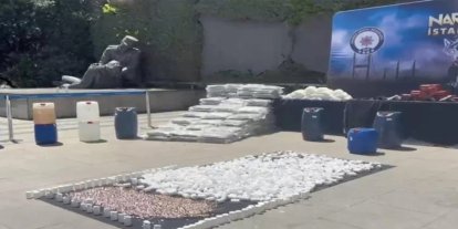 İstanbul merkezli 4 ilde bir ton 285 kilo uyuşturucu ele geçirildi: 110 gözaltı