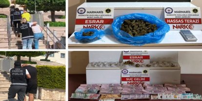 Marmaris'te uyuşturucu operasyonu: 3 kişi tutuklandı