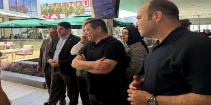 HÜDA PAR'dan Antalya'da bağımlılıkla mücadele sergisine ziyaret