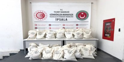 İpsala Sınır Kapısı'nda 1,5 ton uyuşturucu ele geçirildi