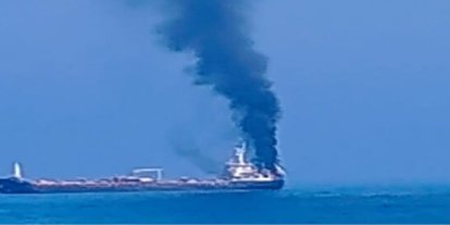 ABD güçleri bu hafta Umman Körfezi'nde 3. petrol tankerini vurdu