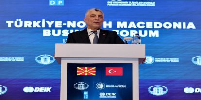 Bolat: Türk firmaları Kuzey Makedonya’da 45 projeyi tamamladı