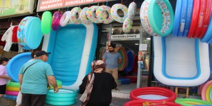 Şişme havuz sezonu açıldı: Talep sıcaklarla birlikte arttı