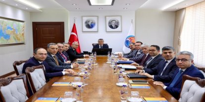 Mersin Valisi Atilla Toros başkanlığında değerlendirme ve koordinasyon toplantısı gerçekleştirildi