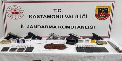Kastamonu’da narkotik operasyonlarında 3 şüpheli tutuklandı