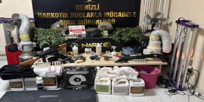 Denizli'de uyuşturucu operasyonu: Bir kişi tutuklandı