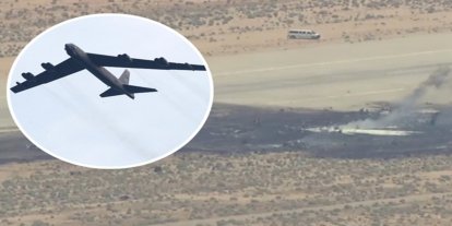 ABD’de düşen B-52 bombardıman uçağında 8 mürettebat öldü