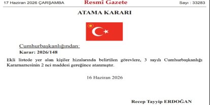 Konya’da kaymakam atamaları Resmi Gazete’de yayımlandı