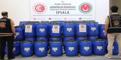 İpsala Gümrük Kapısı'nda 4 ton 321 kilogram uyuşturucu ele geçirildi