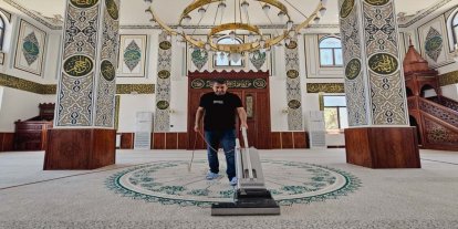Battalgazi Belediyesi Mehmet Turgut Camii'ni açılışa hazırladı