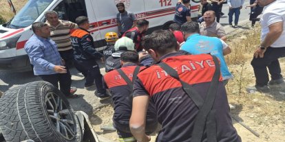 Siirt-Şirvan yolunda takla atan pikabın sürücüsü yaralandı