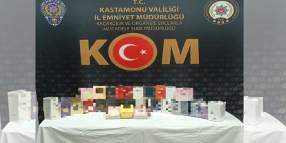 Kastamonu’da kaçak ürün operasyonu: 3 şüpheli hakkında işlem başlatıldı