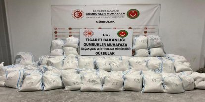 Mersin ve Gürbulak'ta tonlarca uyuşturucu etken maddesi ele geçirildi