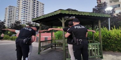 Gaziantep'te huzurlu parklar uygulaması gerçekleştirildi