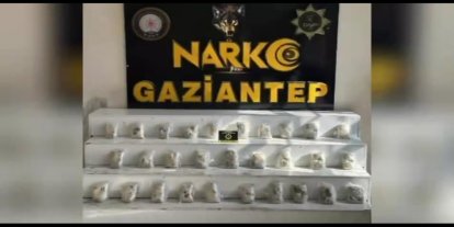 Gaziantep'te uyuşturucu operasyonu: 8 şüpheli yakalandı