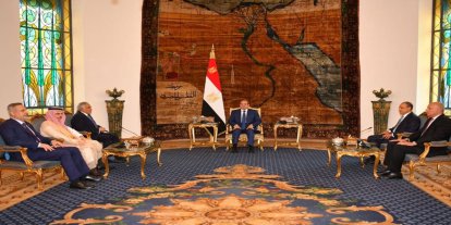 Dışişleri Bakanı Fidan, Kahire'de Sisi tarafından kabul edildi