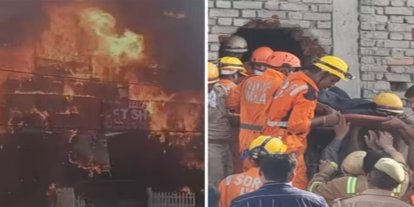 Hindistan'da eğitim merkezinde yangın: 14 ölü