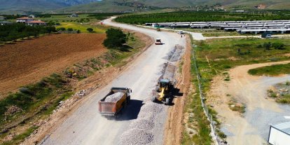 Malatya'da mahalleleri birbirine bağlayacak yol açılıyor