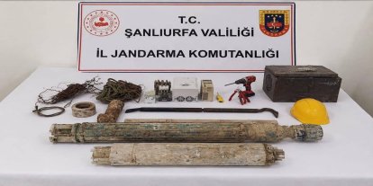 Şanlıurfa'da çalınan dalgıç pompası jandarma operasyonuyla bulundu