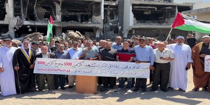 Gazze'de protesto: Ateşkes var ama saldırılar sürüyor