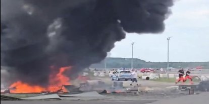 Polonya'da hafif uçak düştü: 2 ölü