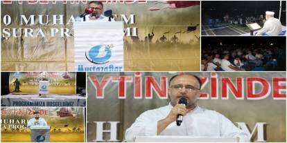 Batman'da "Çağımızın Kerbelâsı: Gazze" programı: Gazze'yi anlamak için Kerbelâ'yı anlamak gerekir