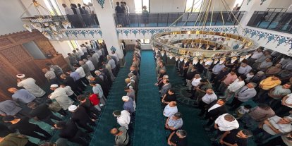 Malatya'da Şahnahan Mahallesi Yeni Camii ibadete açıldı