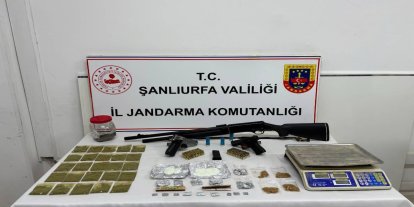Şanlıurfa'da uyuşturucu operasyonu: 2 gözaltı