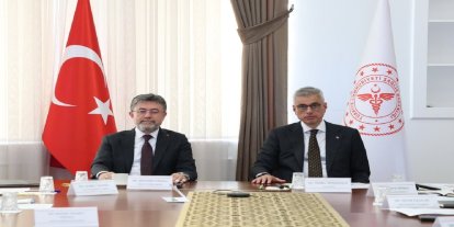 Sağlık ve Tarım Bakanlıkları arasında iş birliği toplantısı