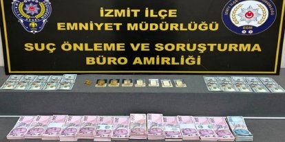 Kocaeli'de sahte altın dolandırıcılığı şüphelileri suçüstü yakalandı