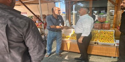 HÜDA PAR Malatya İl Başkanı Sevgili’den Kale’de esnaf ziyareti
