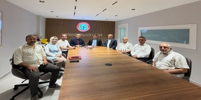 HÜDA PAR'dan Antalya Eczacılar Odası'na ziyaret