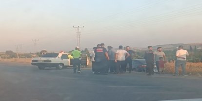 Gaziantep karayolunda 3 aracın karıştığı trafik kazası