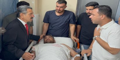 Vali Ekici, Hazreti Nuh’u anma etkenliği dönüşünde yaşanan kazada yaralananları ziyaret etti