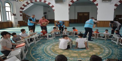 Siirt Belediyesinden Yaz Kur'an Kursu öğrencilerine ziyaret
