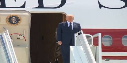 Sosyal medya kullanıcıları, "Trumpgeliyor" etiketiyle tepkilerini paylaştı