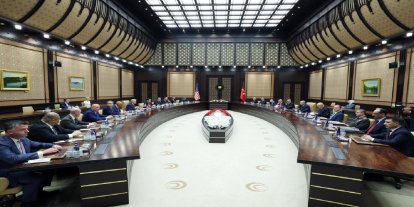 Cumhurbaşkanı Erdoğan, Trump ile heyetler arası görüşmeye başkanlık etti