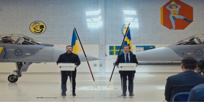 Ukrayna, İsveç'ten 32 adet Gripen savaş uçağı alacak