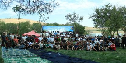 YediHilal'in 9. Geleneksel Dağ Kampı Batman'da yoğun katılımla gerçekleştirildi