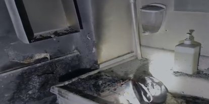 Batman'da hastanede çıkan yangın paniğe neden oldu