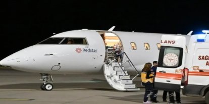 Şırnak'ta 4 aylık bebek ambulans uçakla İstanbul'a nakledildi